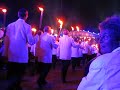 Concert op het Vrijthof op zaterdag 5 juli 2008. Binnenkomst van de Maastreechter Staar.