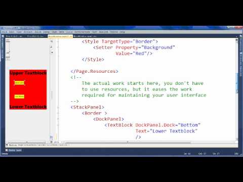 how to define static resource in wpf