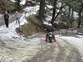 Click here to watch this video Lonely Rider Saumitra negotiating snow trails