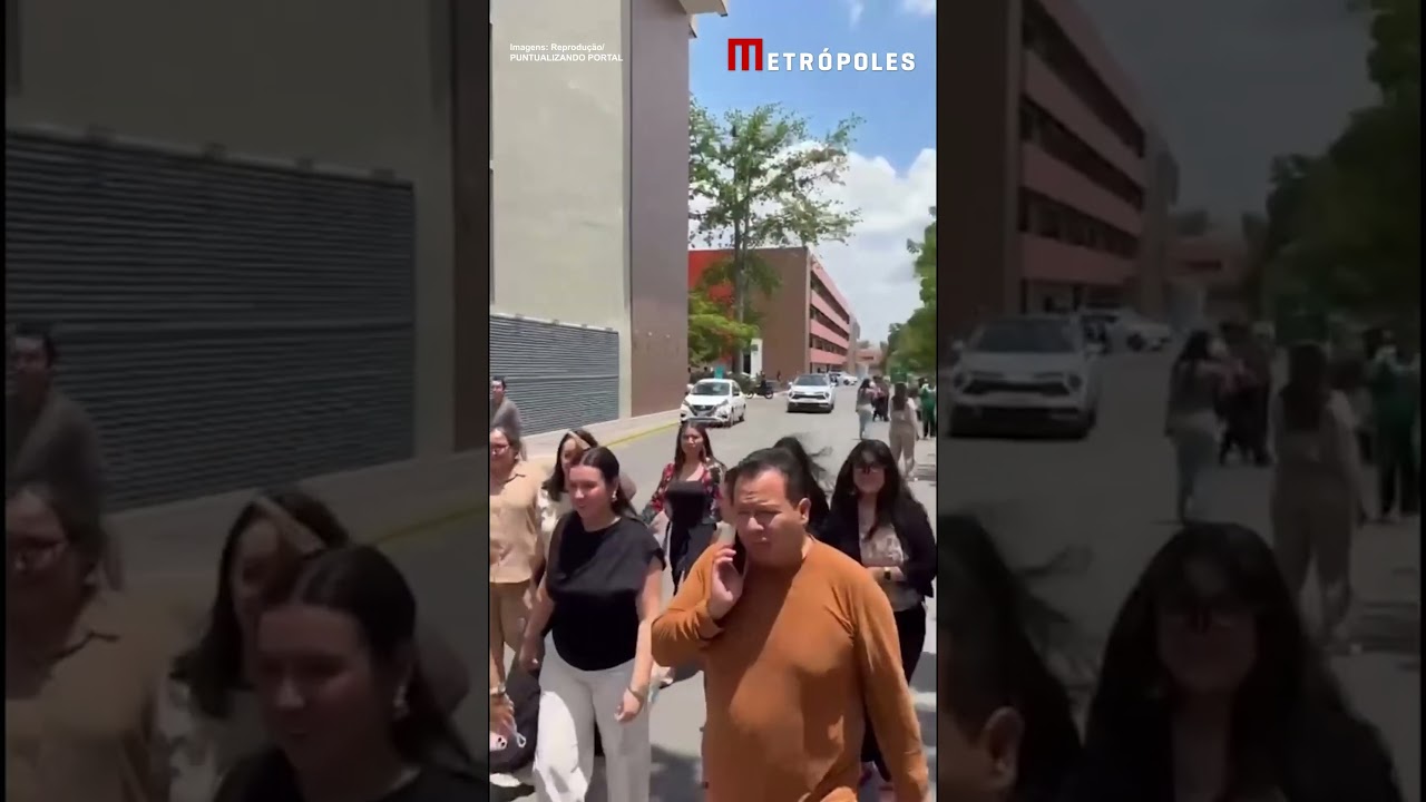Terremoto de magnitude 6,0 atinge a costa do México