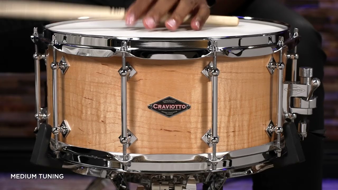 Craviotto Snare Drums at Memphis Drum Shop