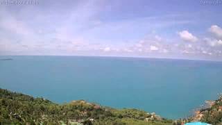 Samui Villa Moon Shadow 2015-07-22 Full Day timelapse