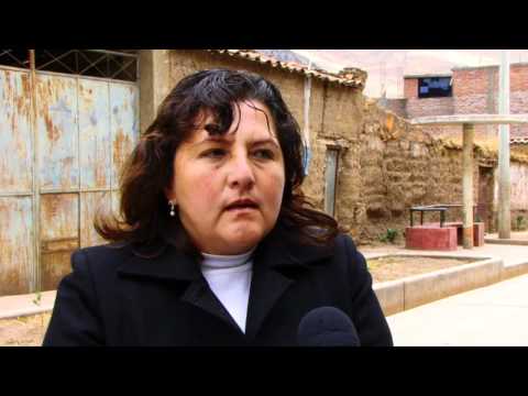 Las mujeres en Huancavelica trabajan para afrontar los cambios climáticos
