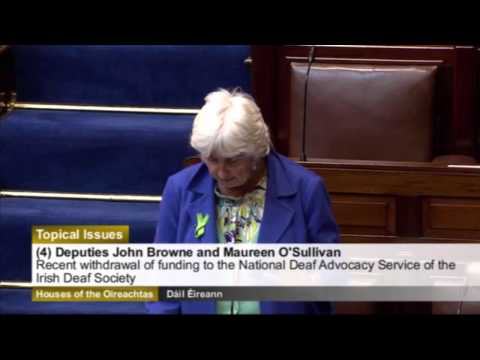 Irish Deaf Society Funding Withdrawn Without Notice