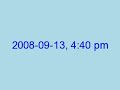 2008-09-13, 4:40 pm 2008-09-13, 4:40 pm