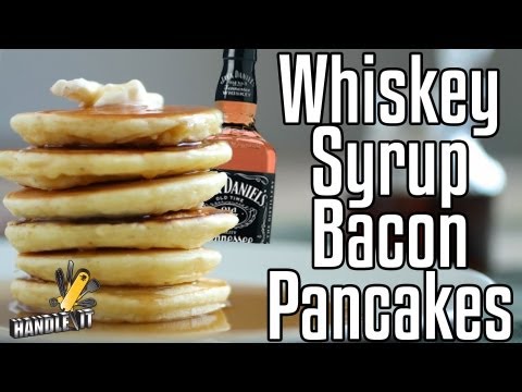 handle - This episode of Handle It teaches you how to make bacon pancakes with whisky maple syrup! Order the cooking arsenal and follow along every week with new reci...