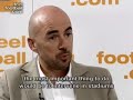 rudi voller and patrick vieira give their opinions on fan violence and stadium safety. voller thinks that italian stadiums are outragously bad and unsafe.