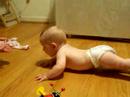Olivia crawling Olivia crawling