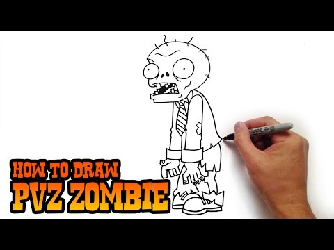 how to draw easy zombies