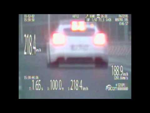 Pirat drogowy w porsche na obwodnic