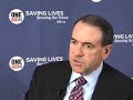 Gov. Huckabee On His Legacy To The World\ Gov. Huckabee On His Legacy To The World\