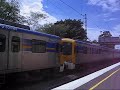 A Siemens train arriving at Murrumbeena Station. A Siemens train arriving at Murrumbeena Station.