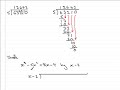 Algebraic Long Division (Introduction) Algebraic Long Division (Introduction)