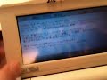 [iPhone3GS_videocast] カフェで仕事中(台本書き)。sigmarion II、3日充電しないで使っているけど、まだまだ大丈夫。http://bit.ly/ZMcwS