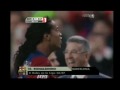 gol Ronaldinho falta
