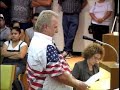 Chicago minuteman rants about how much he hates Mexicans, and then former Carpentersville Grant Crowell comes in with a naughty zinger that has the minuteman's lover on the city council, Judy Sigwalt, shriek with rage.