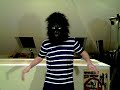 Gorilla doing the Robot