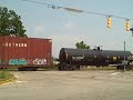 Norfolk Southern 6765 9173 heading northwest from Goshen, IN
