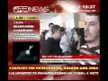 Gjate protestes ne Fakultetin e Ekonomise.