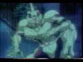 The fight scene between hyperzoinoid team 5. No annoying music AVI.