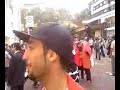 moe, ali and abz in edgware road celebrations