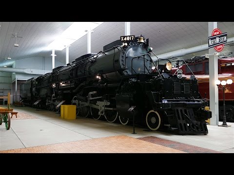 4017 - UP Big Boy 4017 on display in Green Bay, WI. This one is in good shape.