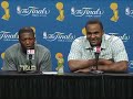 Nate Robinson and Glen 'Big Baby' Davis Post Game Interview - Shrek and Donkey