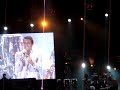 Una cancion que el canto durante su acto en Barcelona, Palau Sant Jordi en 29.06.2008
