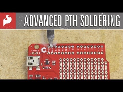 soldering - Meet the first of many, new soldering tutorials. This tutorial covers soldering in general, the tools involved, as well as basic to more advanced techniques ...