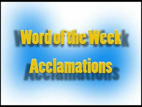 Acclamations