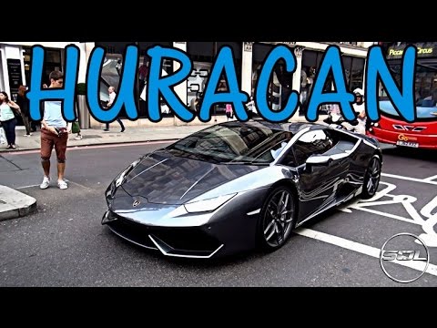 1st UK Lamborghini Huracan in London!