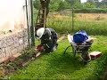 Hasiči Benešov - likvidace dotnajícího hadru v potoku 9.8.2007