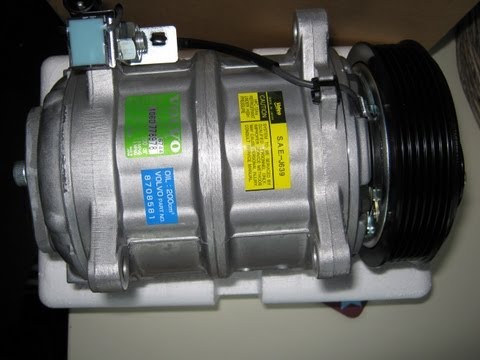 Volvo V70 2.5D / TDI airconditioning compressor replacement