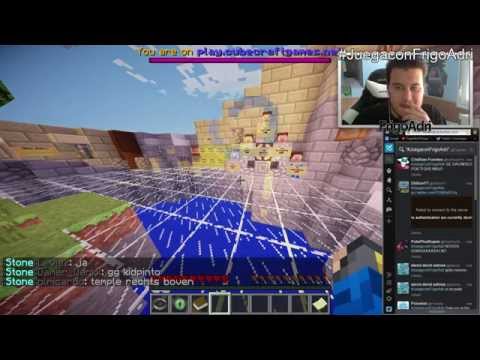 MINIJUEGOS MINECRAFT EN DIRECTO | #JuegaconFrigoAdri