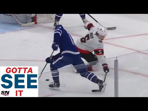 Mitch Marner Dangles Past Mike Reilly, Goes Top Shelf On Matt Murray