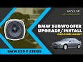 BSW Subwoofer System BMW e39 5 Series Enclosure Mount