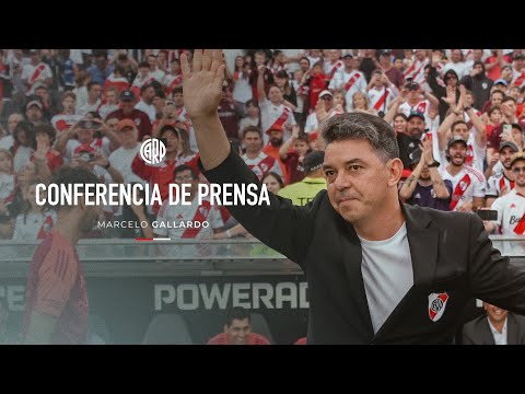 Marcelo Gallardo en conferencia de prensa | River vs. Barracas Central | EN VIVO