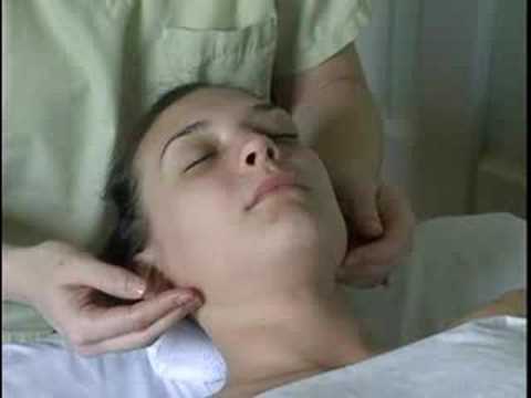how to drain lymph node in neck