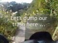 On a mission ... exposing illegal dumped trash.