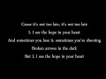 Avicii - Broken Arrows (Lyrics) ARROWS
