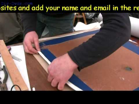 how to re trim door cards