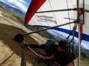 the hang glide landing