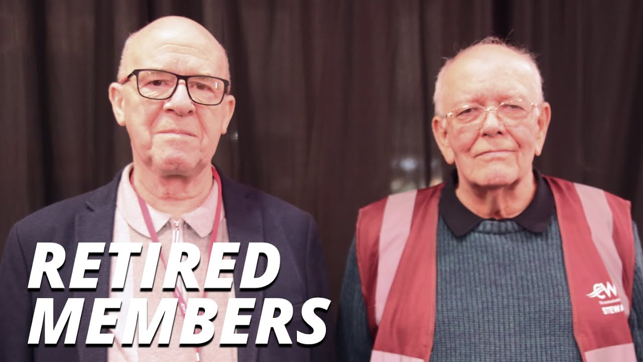 CWU LIVE – Retired From Work But Still Active In The Union