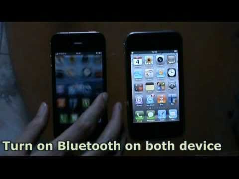 how to turn bluetooth on a iphone 4