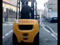 col muletto in piazza fagnano olona parcheggio incendiato