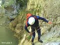 discesa della forra del salinello