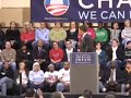 Barack Hussein Obama in Muncie, IN 4-12-08 File 1