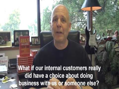 how to provide outstanding internal customer service