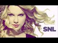 Taylor Swift - SNL Monolouge * AUDIO+DOWNLOAD LINK*