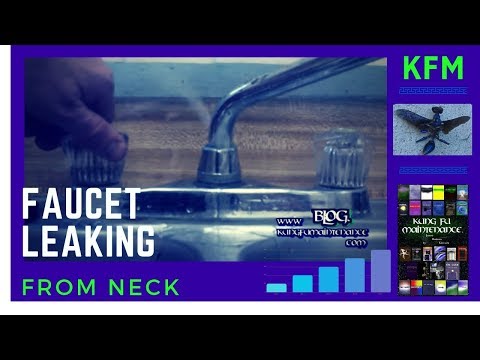how to fix old faucet leak